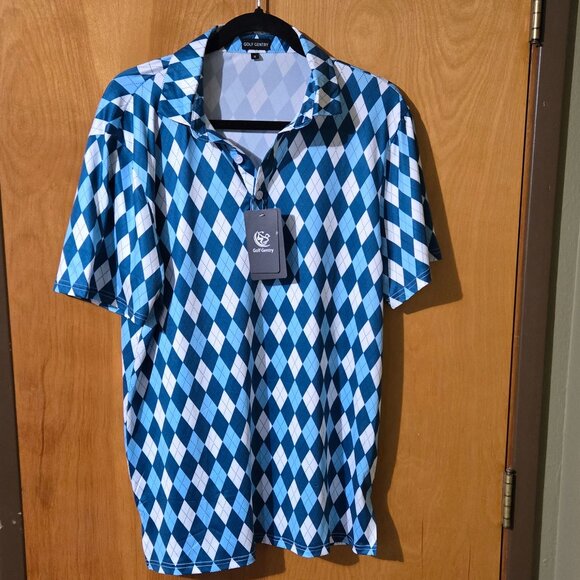 NWT Golf Gentry Mens Polo - Picture 1 of 2